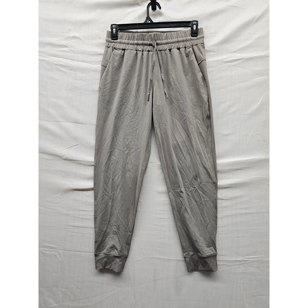 Member's Mark Womens Travel Jogger Pants Tan Nylon Blend Casual Size Medium